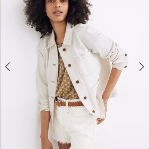 Madewell denim chore jacket